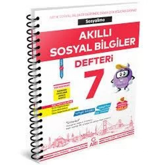 ARI 7.SINIF AKILLI SOSYAL BİLGİLER DEFTERİ