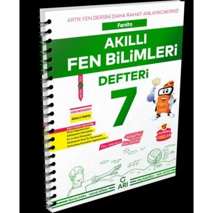ARI 7.SINIF AKILLI FEN BİLİMLERİ DEFTERİ
