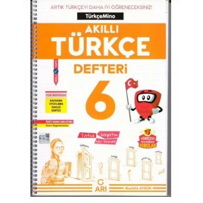 ARI 6.SINIF AKILLI TÜRKÇE DEFTERİ 2020