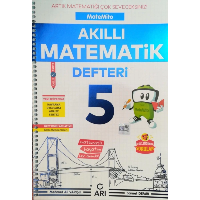 ARI 5.SINIF MATEMİTO AKILLI MATEMATİK DEFTERİ 2020