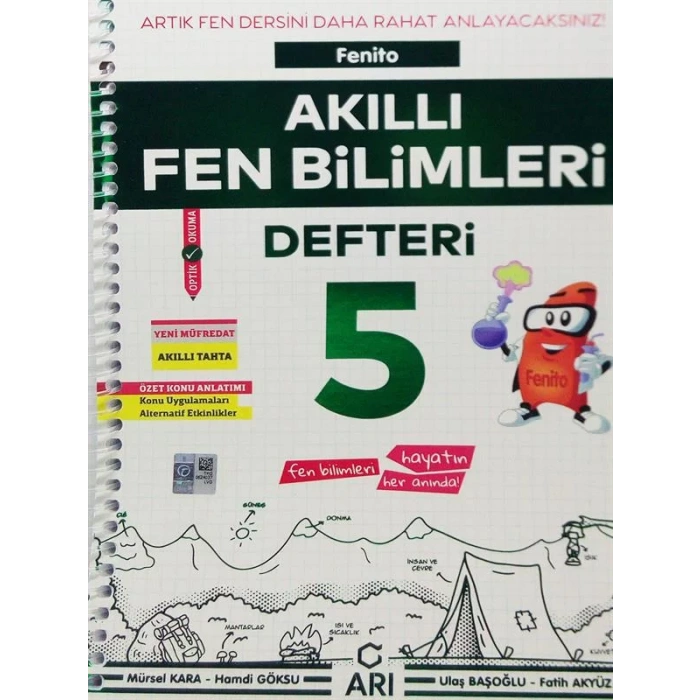 ARI 5.SINIF AKILLI FEN BİLİMLERİ DEFTERİ
