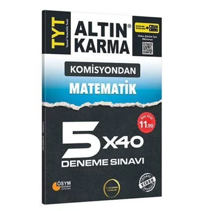 ALTIN KARMA TYT KOMİSYONDAN MATEMATİK DENEME