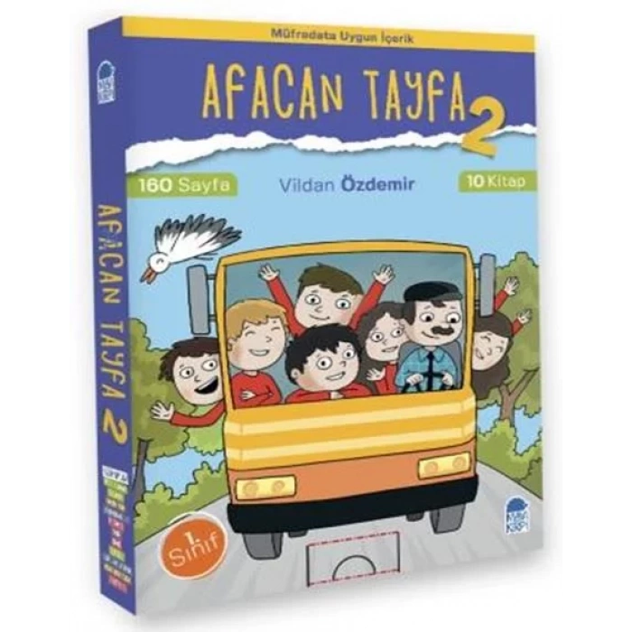 AFACAN TAYFA 2 (1.SINIF) (10KİTAP) - MAVİ KİRPİ