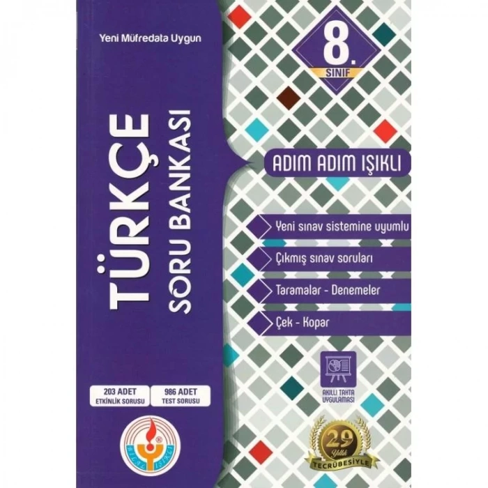 ADIM ADIM IŞIKLI 8.SINIF TÜRKÇE SORU BANKASI