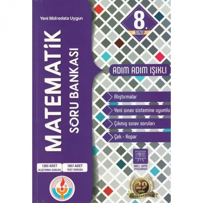 ADIM ADIM IŞIKLI 8.SINIF MATEMATİK SORU BANKASI