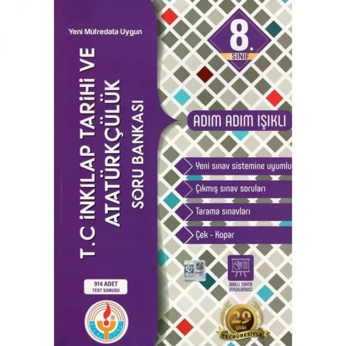 ADIM ADIM IŞIKLI 8.SINIF İNKILAP TARİHİ SORU BAN.