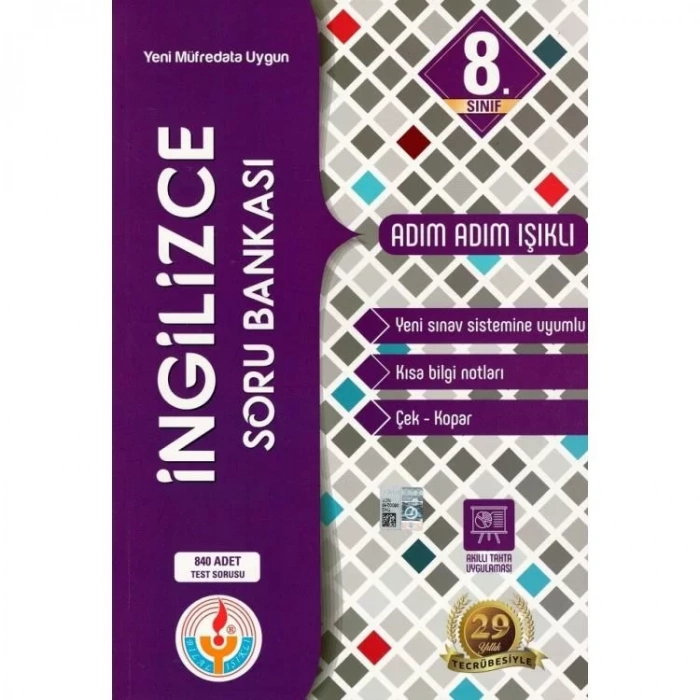 ADIM ADIM IŞIKLI 8.SINIF İNGİLİZCE SORU BANKASI