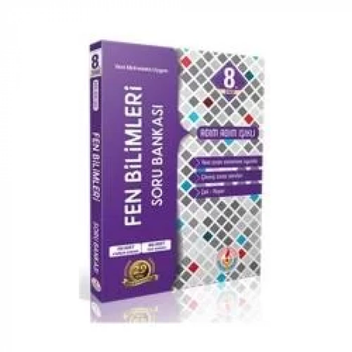 ADIM ADIM IŞIKLI 8.SINIF FEN BİL. SORU BANKASI