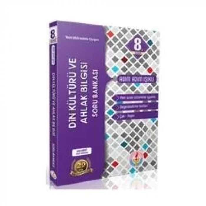 ADIM ADIM IŞIKLI 8.SINIF DİN KÜLTÜRÜ SORU BANKASI