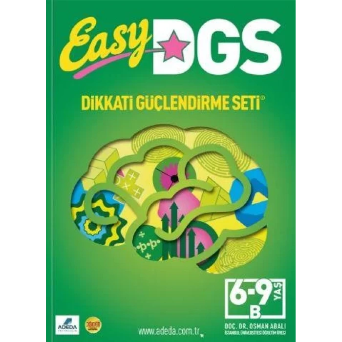 ADEDA EASY DGS DİKKATİ GÜÇLENDİRME SETİ 6-9 YAŞ B
