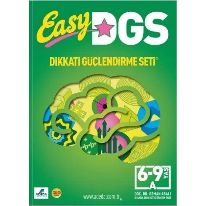 ADEDA EASY DGS DİKKATİ GÜÇLENDİRME SETİ 6-9 YAŞ A