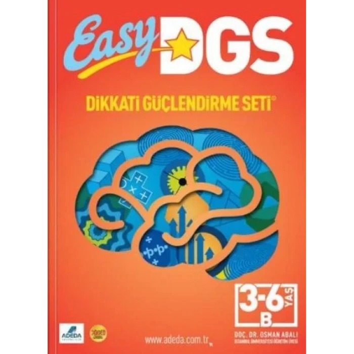 ADEDA EASY DGS DİKKATİ GÜÇLENDİRME SETİ 3-6 YAŞ B