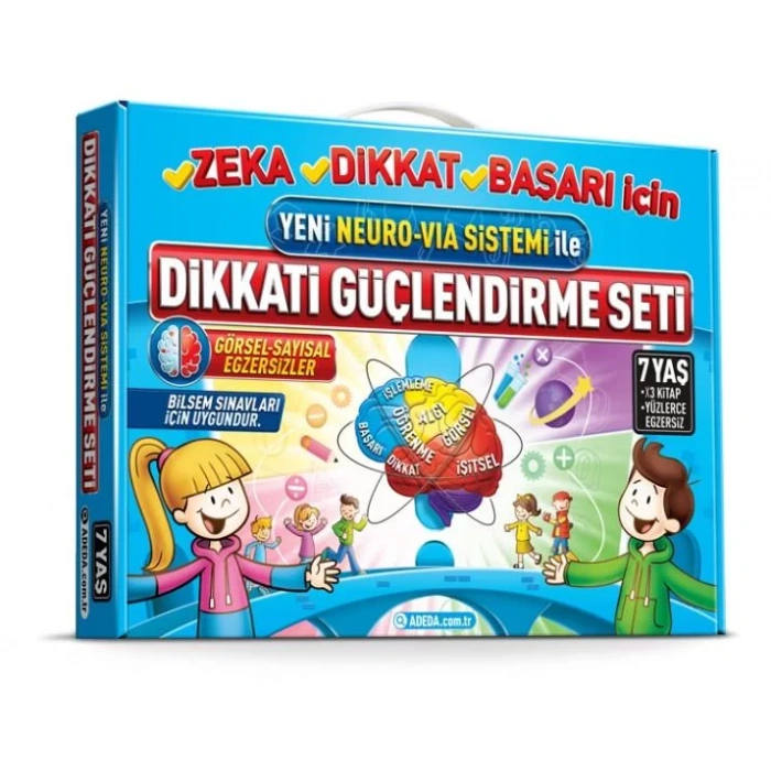 ADEDA DİKKATİ GÜÇLENDİRME SETİ 7 YAŞ