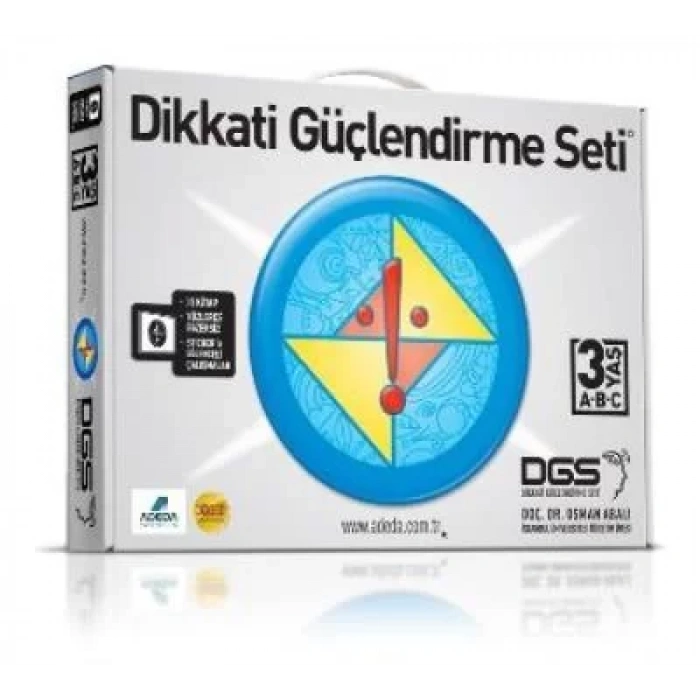 ADEDA DİKKATİ GÜÇLENDİRME SETİ 3 YAŞ
