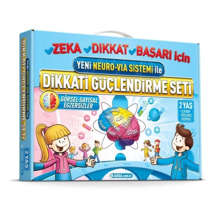 ADEDA DİKKATİ GÜÇLENDİRME SETİ 2 YAŞ