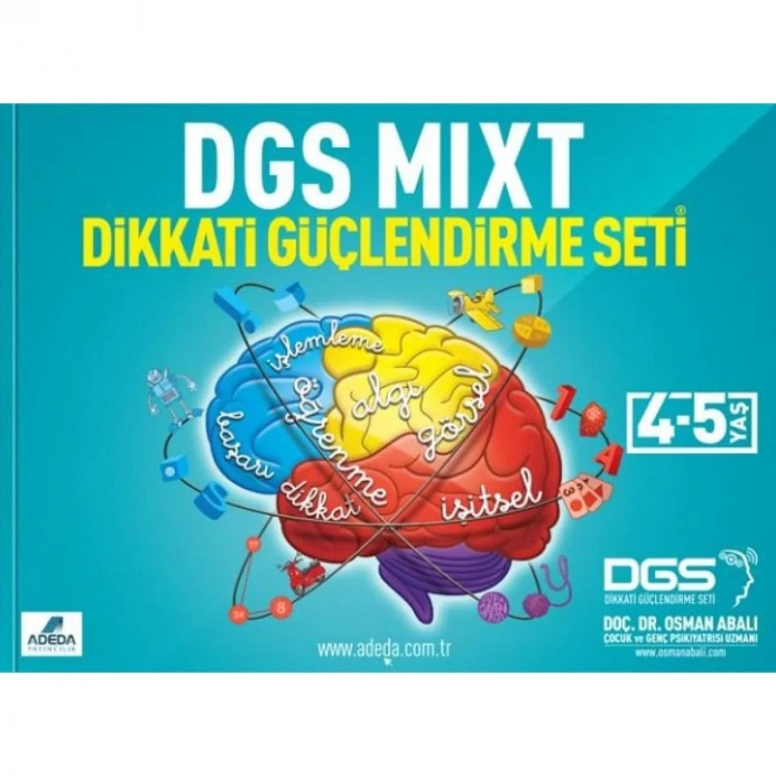 ADEDA DGS MIXT DİKKATİ GÜÇLENDİRME SETİ 4-5 YAŞ