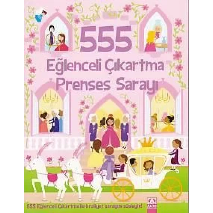 555 EĞLENCELİ ÇIKARTMA PRENSES SARAYI - ALTIN