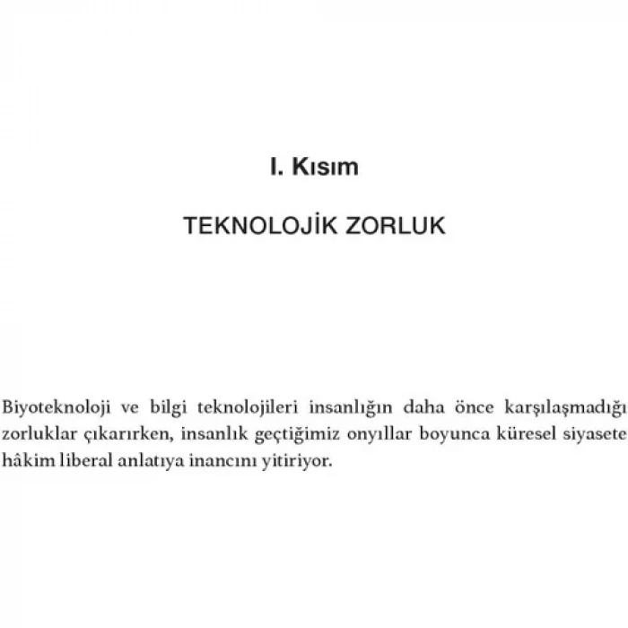 21. YÜZYIL İÇİN 21 DERS - KOLEKTİF