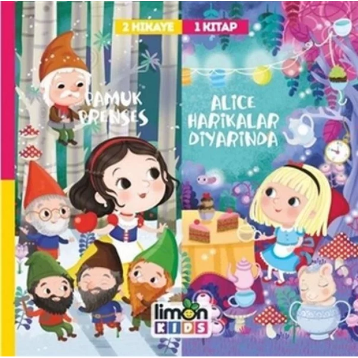 2 HİKAYE PAMUK PRENSES-ALICE HARİKALAR DİYARI