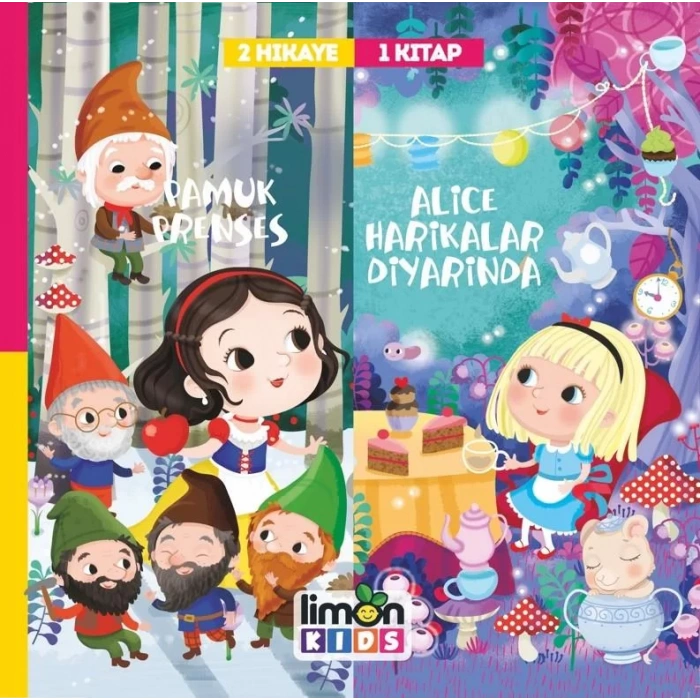 2 HİKAYE PAMUK PRENSES-ALICE HARİKALAR DİYARI