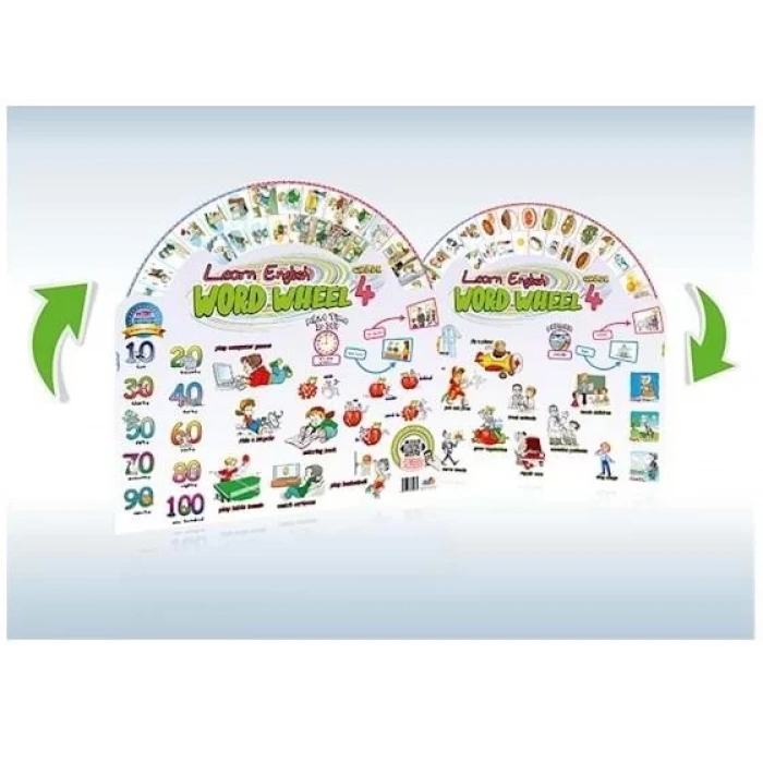 AFS 4.SINIF KELİME ÇARKI WORD WHEEL GRADE 4