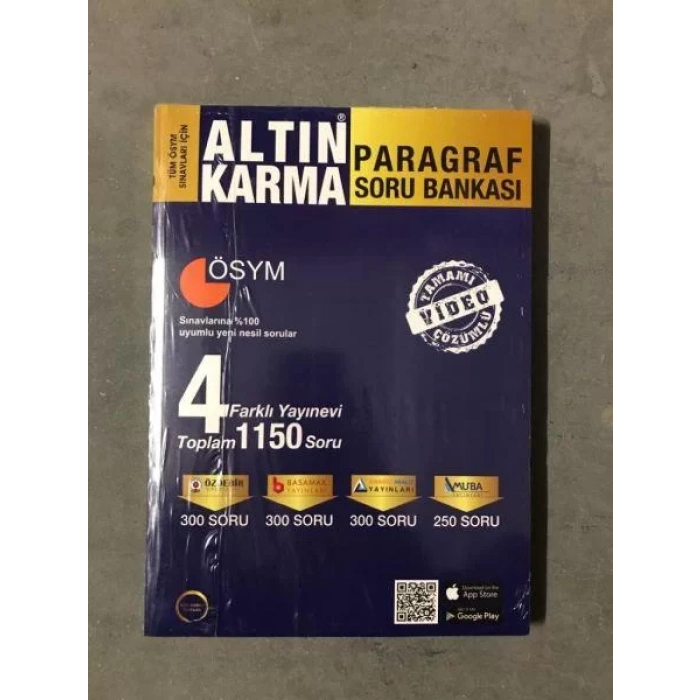 ALTIN KARMA TYT PARAGRAF SORU BANKASI