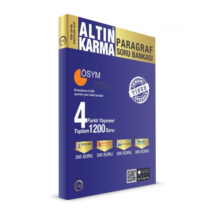 ALTIN KARMA TYT PARAGRAF SORU BANKASI