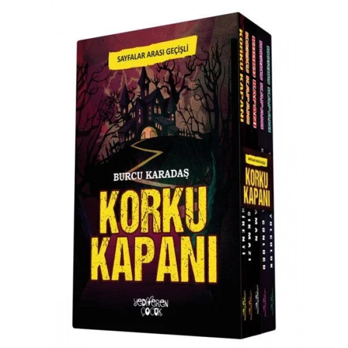 KORKU KAPANI 5 KİTAP SET - YEDİVEREN