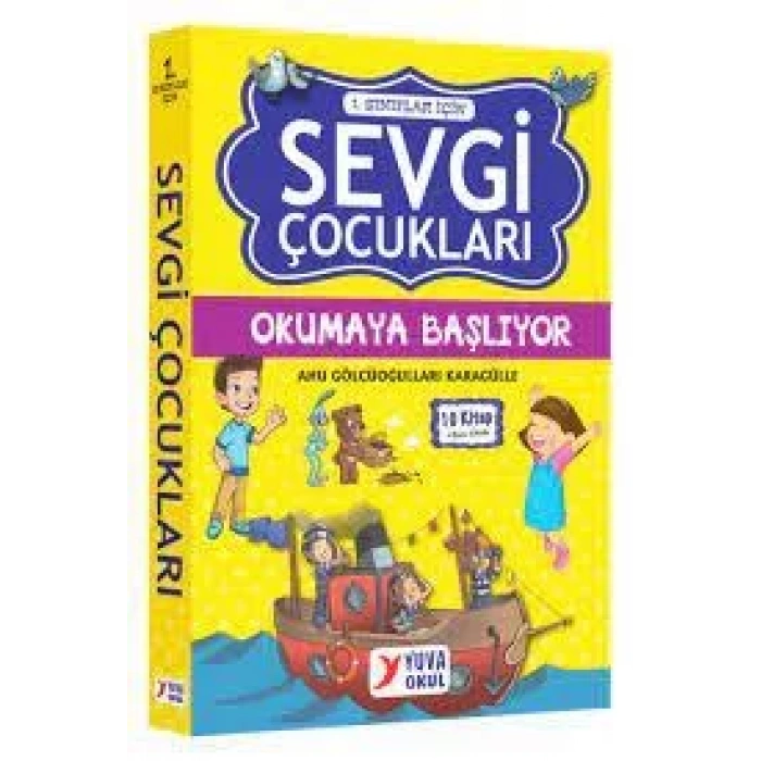 YUVA SEVGİ ÇOCUKLARI OKUMAYA BAŞLIYOR (10 KİTAP)