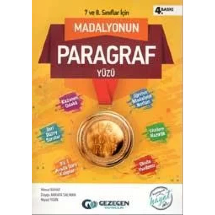 GEZEGEN 7 VE 8.SINIF MADALYONUN İKİ YÜZÜ PARAGRAF