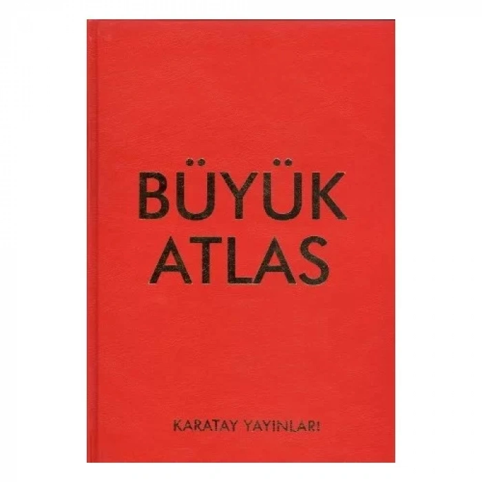 KARATAY BÜYÜK ATLAS CİLTLİ