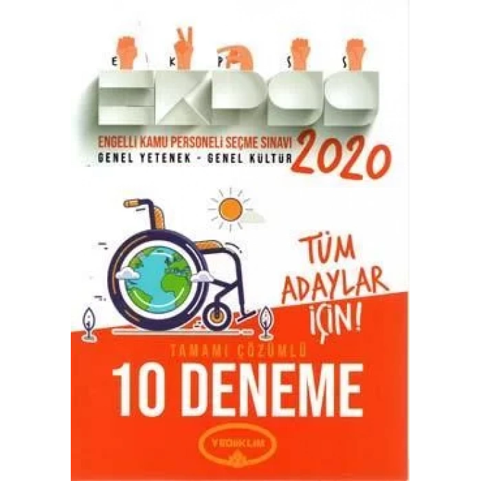 YEDİİKLİM GKGY E - KPSS ÇÖZÜMLÜ 10 DENEME 2020