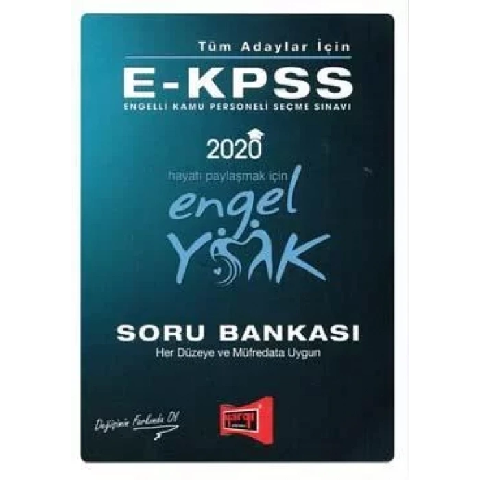 YARGI E - KPSS ENGEL YOK SORU BANKASI 2020