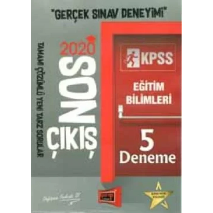 YARGI KPSS EĞİTİM BİLİMLERİ 5 DENEME ÇÖZÜMLÜ