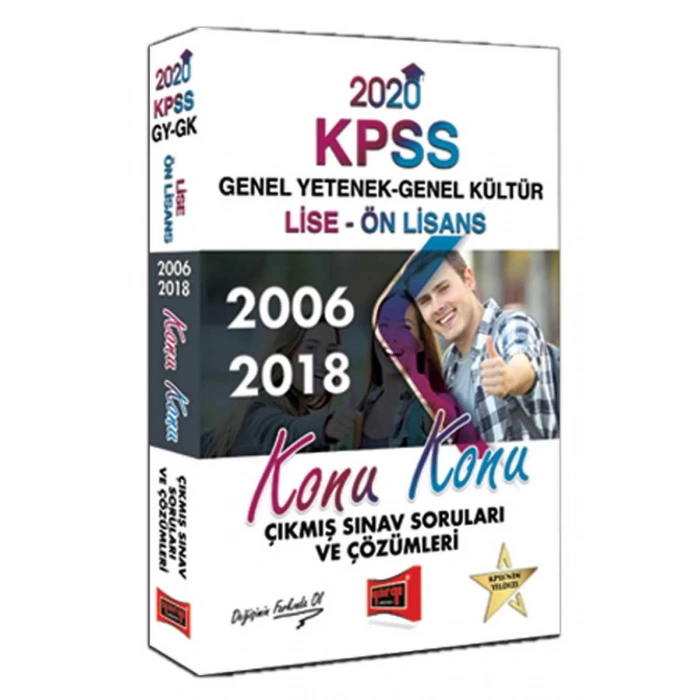 YARGI KPSS LİSE ÖNLİSANS KONU KONU ÇIKMIŞ SORULAR