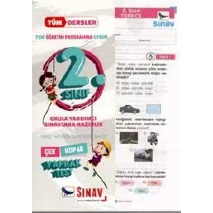SINAV 2.SINIF TÜM DERSLER YAPRAK TEST