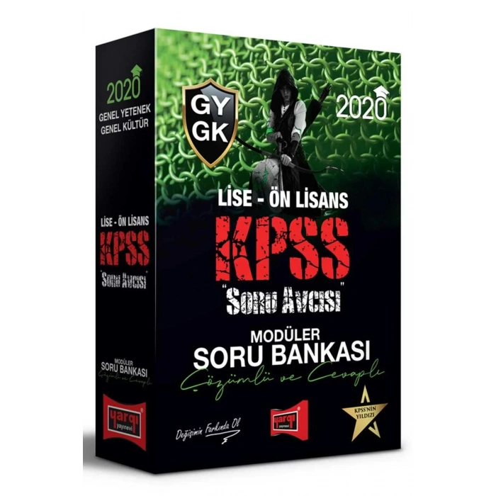 YARGI KPSS LİSE ÖNLİSANS MODÜLER SORU BANKASI 2020