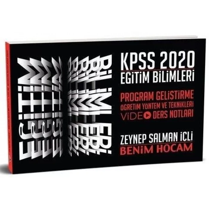 BENİM HOCAM KPSS EĞİTİM BİL. PRO. GELŞ. DERS NOTLA