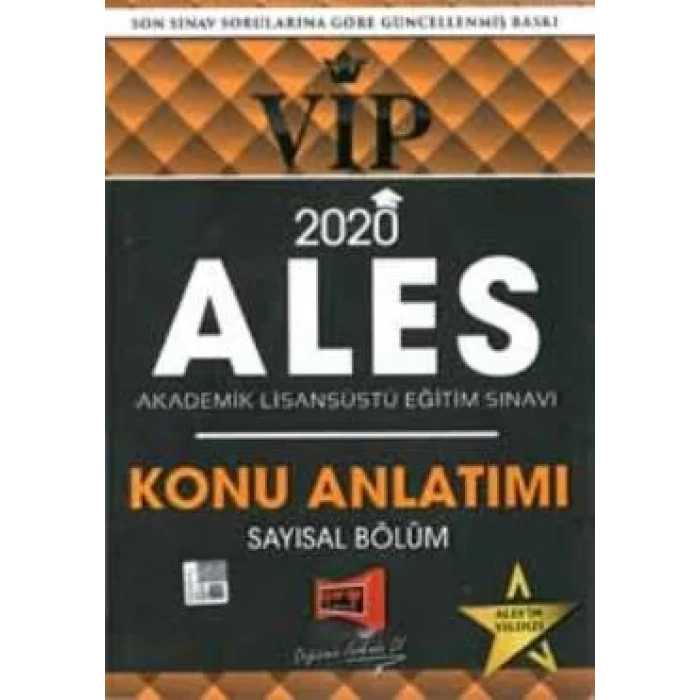 YARGI ALES VİP MODÜLER KONU ANLATIMLI 2020