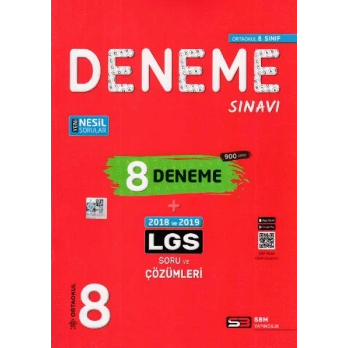 SBM 8.SINIF DENEME (8 DENEME)
