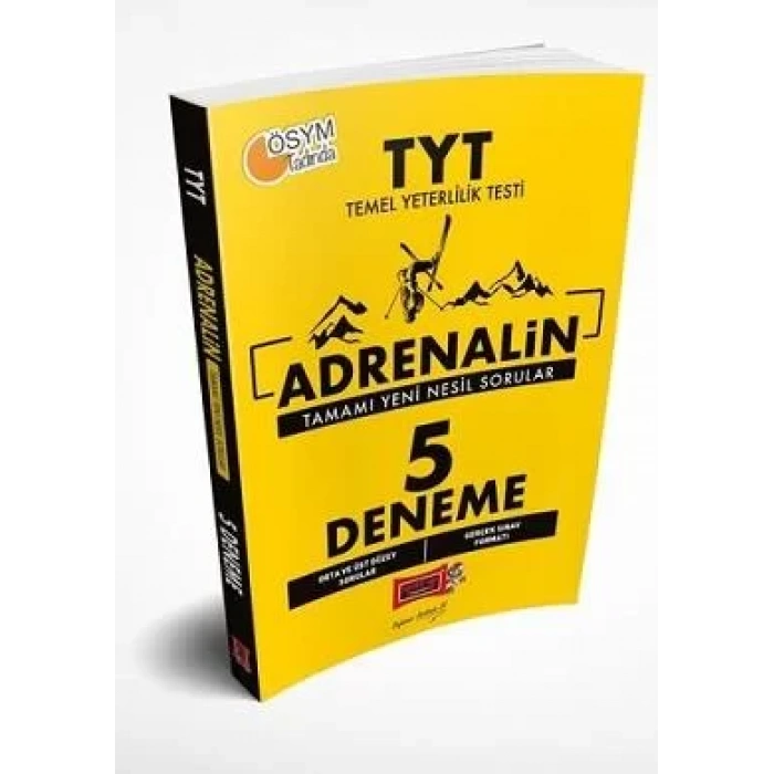 TYT Adrenalin 5 Li Deneme Sınavı