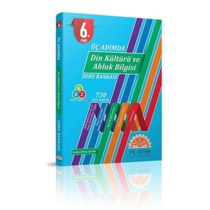 ÜÇADIM 6.SINIF DİN KÜLTÜRÜ VE AHLAK B.SORU BANKASI