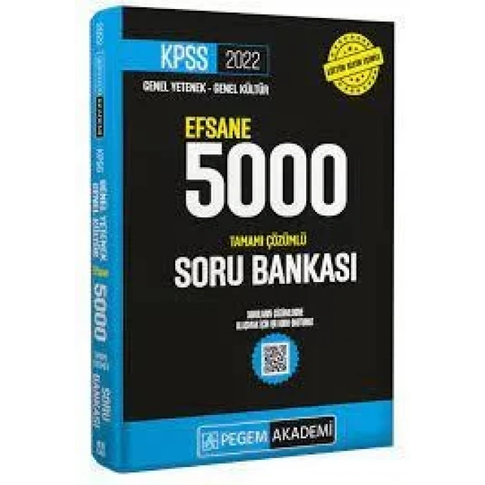 2022 KPSS Genel Yetenek Genel Kültür Efsane 5000