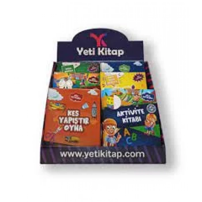 YETİ ETKİNLİK KİTAPLARI STANDI ( 120 KİTAP )