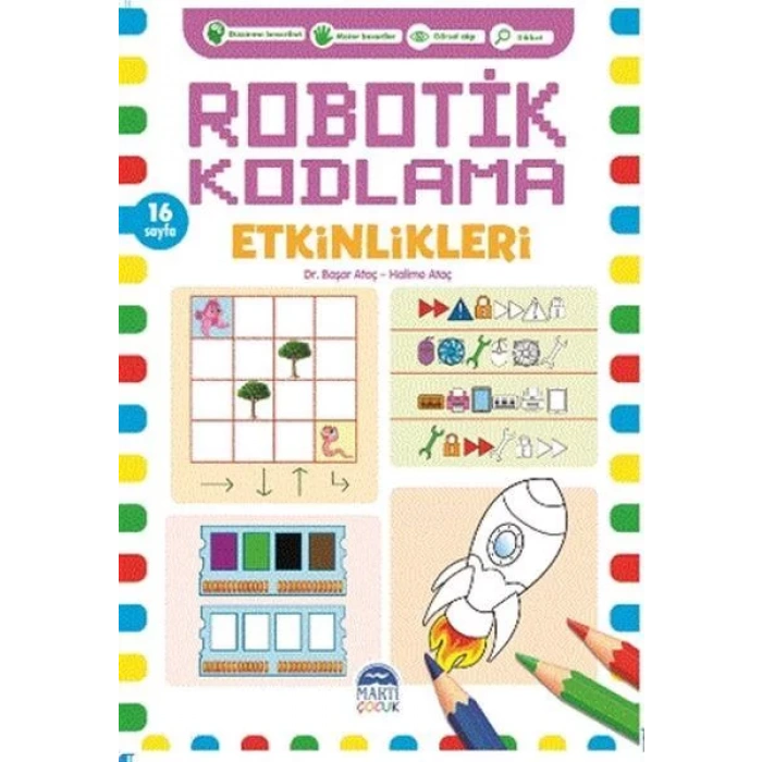 Martı-Robotik Kodlama-16 Sayfa(Sarı)