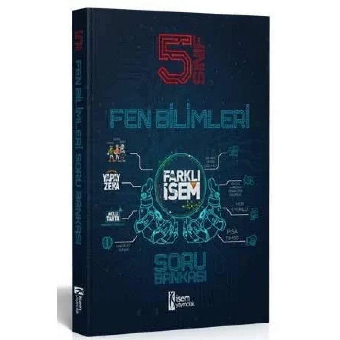 İSEM 5. Sınıf Farklı İsem Fen Bilimleri Soru Bankası