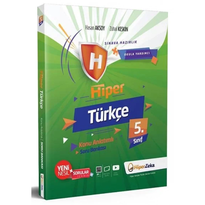 HİPER 5.Sınıf Türkçe Konu Anlatımlı & Soru Bankası