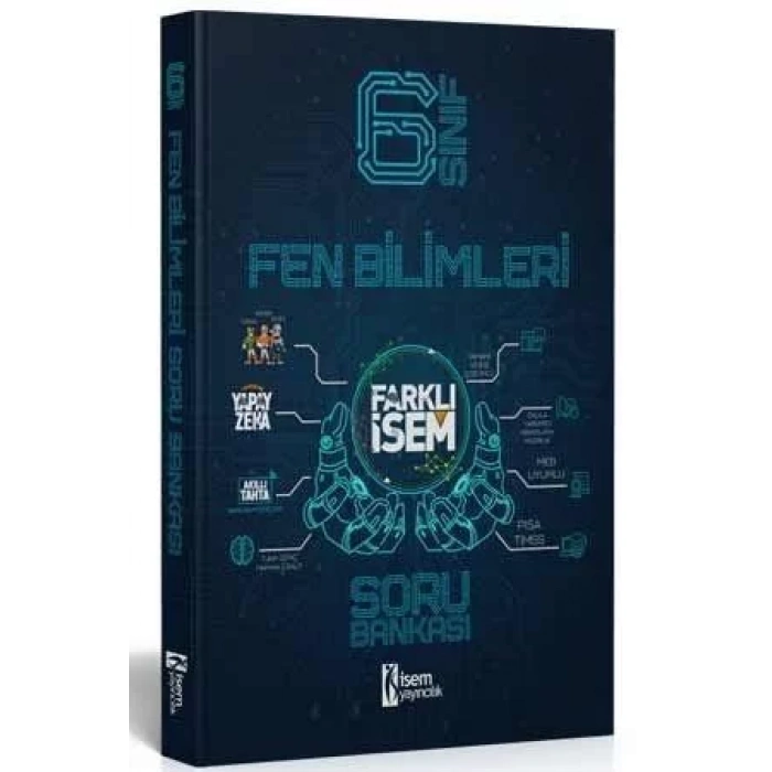 İSEM 6. Sınıf Farklı İsem Fen Bilimleri Soru Bankası