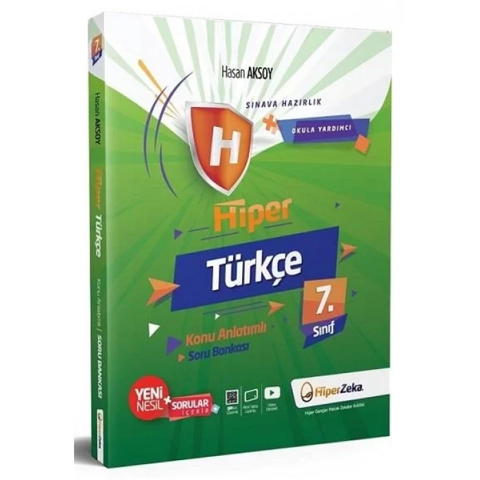 HİPER 7. Sınıf Türkçe Konu Anlatımlı & Soru Bankası