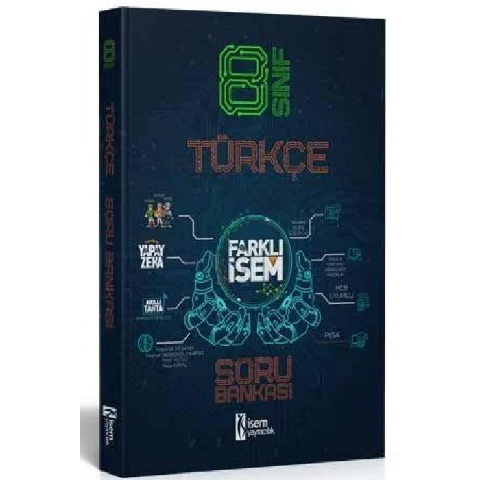 İSEM 8. Sınıf Farklı İsem Türkçe Soru Bankası